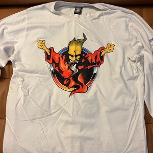 Thunderdome White Long Sleeve Shirt